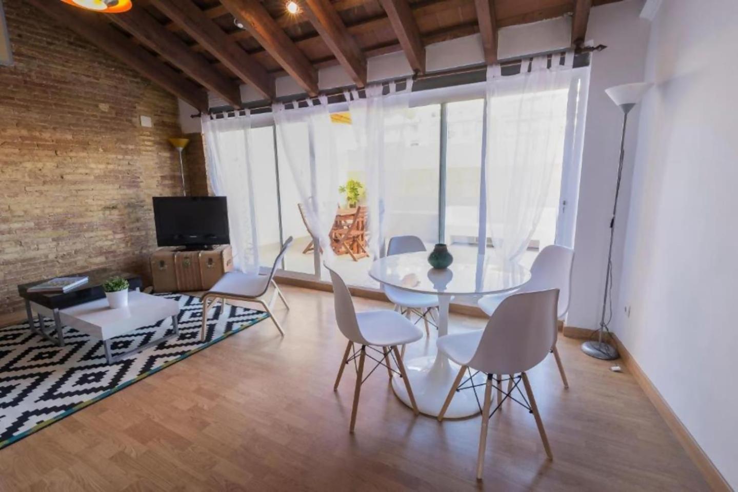 Ferienwohnung Precioso Atico En Pleno Centro De Valencia Exterior foto